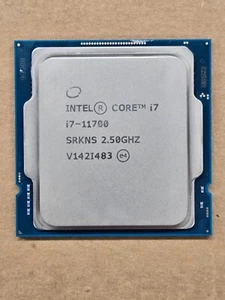 Used Intel Core i7-11700 2.5Ghz 8-Core LGA1200 Processor SRKNS - Picture 1 of 4