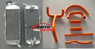 Радиатор + шланг для 1994-2007 KTM LC4 400 620 625 640 660 алюминий 2001 2002 2003 - Изображение 1 из 4