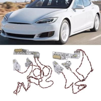 Brightly White DRL LED Boards For Tesla Model S DRL Daytime Running Light Module - Image 1 of 4
