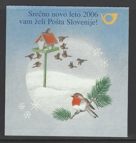 Christmas 2005 Booklet - Slovenia - MNH Cover
