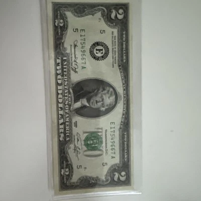 1976 $2 FRN Bicentennial Two Dollar Note Uncirculated - Image 1 of 4