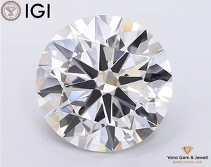 Unique Piece 7.00 Ct. Round Diamond CVD Lab Grown G VVS2 Clarity IGI Certificate - Picture 1 of 9