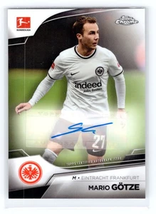 2022-23 TOPPS Chrome Bundesliga Mario Götze (Eintracht Frankfurt) Auto - Bild 1 von 1