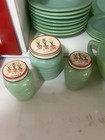 Fire King Jadite Tulip Salt Pepper Grease Jar Jadite 