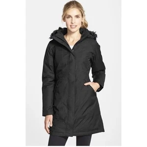 Parka The North Face Arctic Negra M Plumón de Ganso Capucha Impermeable Chaqueta Hyvent - Imagen 1 de 7