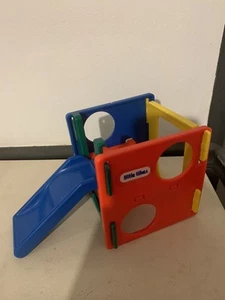 Little Tikes Dollhouse Size Playground Jungle Gym Slide Climbing Cube Vintage - Picture 1 of 4