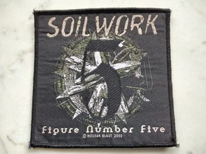SOILWORK  PATCH Original 2003 Vintage Aufnäher 10x10cm  In Flames Death Metal  - Picture 1 of 2