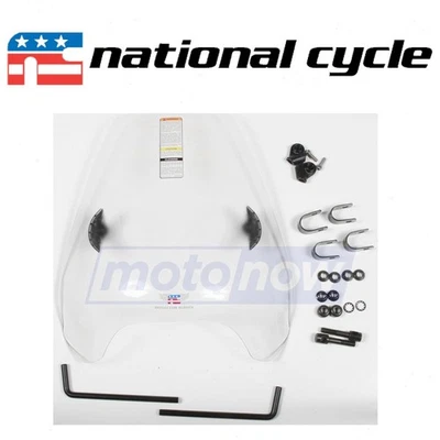 National Cycle Deflector Screen for 1999-2010 Suzuki GZ250 - Windshield sx - Image 1 of 4