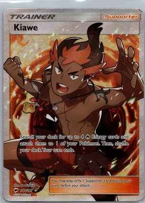 Kiawe (arte completo) 144/147 ultra raro holograma casi nuevo Pokémon SM - sombras ardientes Foto 1 de 2