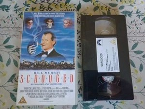 Scrooged - Bill Murray - PAL VHS Video New & Sealed FREE Postage - Picture 1 of 4