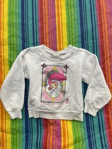Vintage Troll Girls Sweater Treasure Trolls Approx Size 4 1992 Stains H60 - Picture 1 of 9