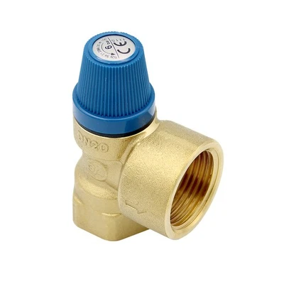 STABILO-SANITAER Caleffi Membran Sicherheitsventil 3/4 Zoll 6 bar Überdruckventil Heizungsventil