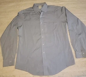 BROOKS BROTHERS LIGHT BLUE "CLASSIC" COTTON DRESS SHIRT 16 X 36 - Picture 1 of 7