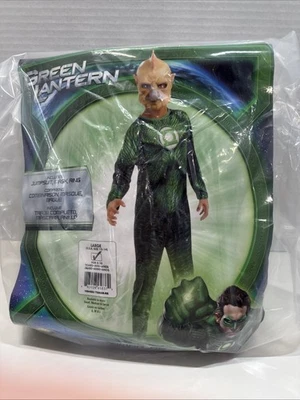 Disfraz para niños Linterna Verde Tomar-Niños Talla Grande 12-14 Disfraz Completo NUEVO Foto 1 de 4