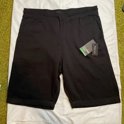 NUEVO CON ETIQUETAS Pantalones Cortos Para Hombre Kenneth Cole Talla 2X Negro Eco Jogger Foto 1 de 4