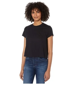 AG Adriano Goldschmied Del Rey Tee True Black SM (US 2-4) - Picture 1 of 1