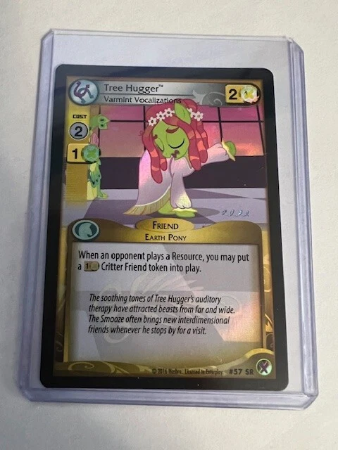My Little Pony Card CCG Marks in Time Super Rare #57 SR Tree Hugger - Image 1 of 1