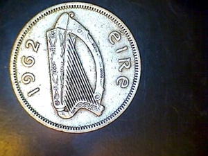 1962 IRELAND FLORIN - FREE USA SHIPPING! LOW MINTAGE - Picture 1 of 2