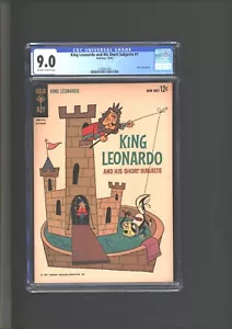 King Leonardo and His Short Subjects #1 CGC 9.0 Rückseite Cover Pin-Up 1962 - Bild 1 von 2