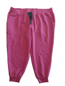 Figs Pants Pink Joggers Nursing Scrubs Women's SIZE 5XLARGE/P - Picture 1 of 4