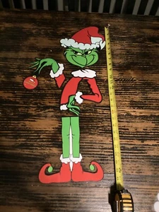 NEW GRINCH Grinchmas Tree Topper Decor - Looks Like He is Hiding in Tree - Picture 1 of 1