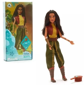 BAMBOLA SNODABILE RAYA CON SPAZZOLA L'ULTIMO DRAGO DISNEY STORE - Foto 1 di 3
