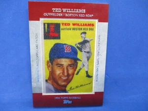 2013 TOPPS MFG'ED CARD PATCH TED WILLIAMS(HOF) #MCP-6 BOSTON RED SOX NM/MT - Picture 1 of 2