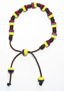Genuine Handmade Bracelet Designed By Native Artisans Colombia Ecuador Venezuela - Picture 1 of 5