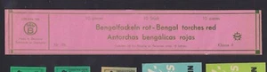 Altes großes Streichholzetikett Deutschland BN183086 Bengalen - Bild 1 von 1