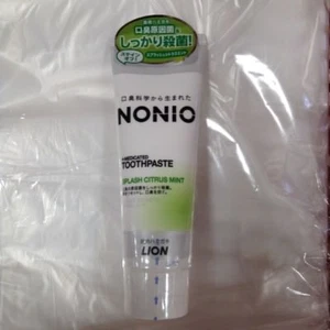 Nonio Medicated Toothpaste Splash Citrus Mint 130g Lion from Japan - Picture 1 of 2