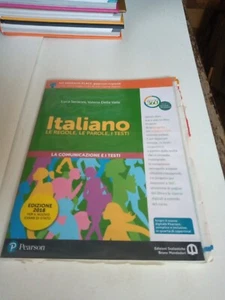 ITALIANO LUCA SERIANNI VALERIA DELLA VALLE EDIZIONI SCOLASTICHE BRUNO MONDATORI - Picture 1 of 3