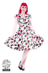 Hearts & Roses - Fruity Fish Print Day Dress - 5054