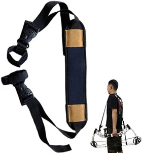Compound Bow Sling Archery Carry Bag Shoulder Strap Hunting - Picture 1 of 12