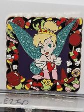 DISNEY TINKERBELL as PRINCESS Halloween LE 250 Pin New On Card I WANT CANDY 