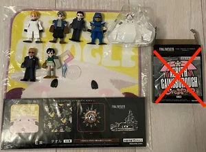 FINAL FANTASY VII Polygon Figure 7 Set FF7 G Prize Square Enix w/o Box, base + α - Picture 1 of 9