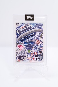 2020 Topps X Efdot Iconic Stadium Series - Card 1 - Yankee Stadium - Print Run: