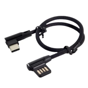 Elastyczny kąt prosty USB C Kabel ładujący USB Przewód do synchronizacji danych do elektroniki - Zdjęcie 1 z 8