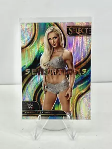 2023 Panini Select WWE Charlotte Flair Sensations Flash Prizm #5 - Foto 1 di 2