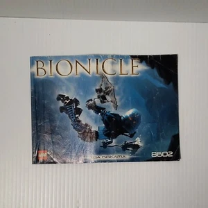 Lego 8602 Bionicle Toa Metru Nokama Instructions BOOKLET ONLY - Picture 1 of 3