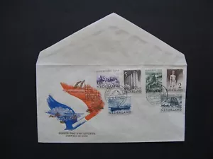 NIEDERLANDE, E1 Brief FDC 1950, Fälschung - Bild 1 von 2