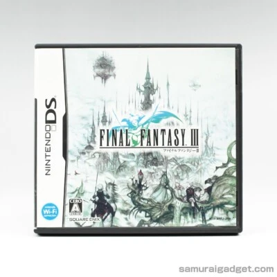 Final Fantasy III Nintendo DS [Japan Import] SQUARE ENIX Final Fantasy 3 NDS FF3 - Image 1 of 4