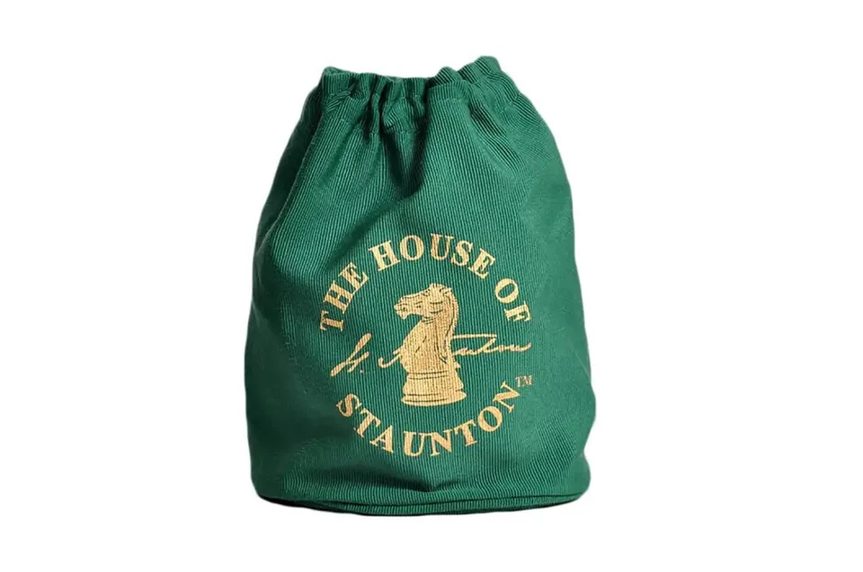 Drawstring Chess Bag - Green - Image 1 of 2