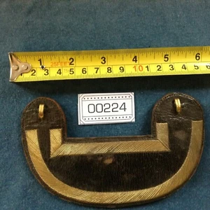 C1870 viktorianische britische Royal Navy Marineoffiziere Gürtel Verschleiß Schutzplatte #224 - Bild 1 von 4