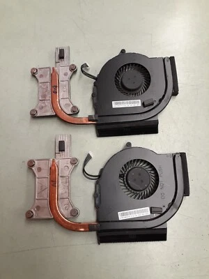 (2) Genuine Lenovo ThinkPad E540 CPU Heatsink w/Fan 04X4159 4X4159 - Image 1 of 3