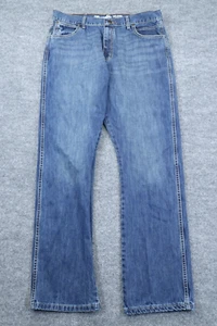Wrangler Retro Jeans Mens 36x33 Relaxed Boot Medium Wash Western Denim Tag 38x34 - Picture 1 of 16
