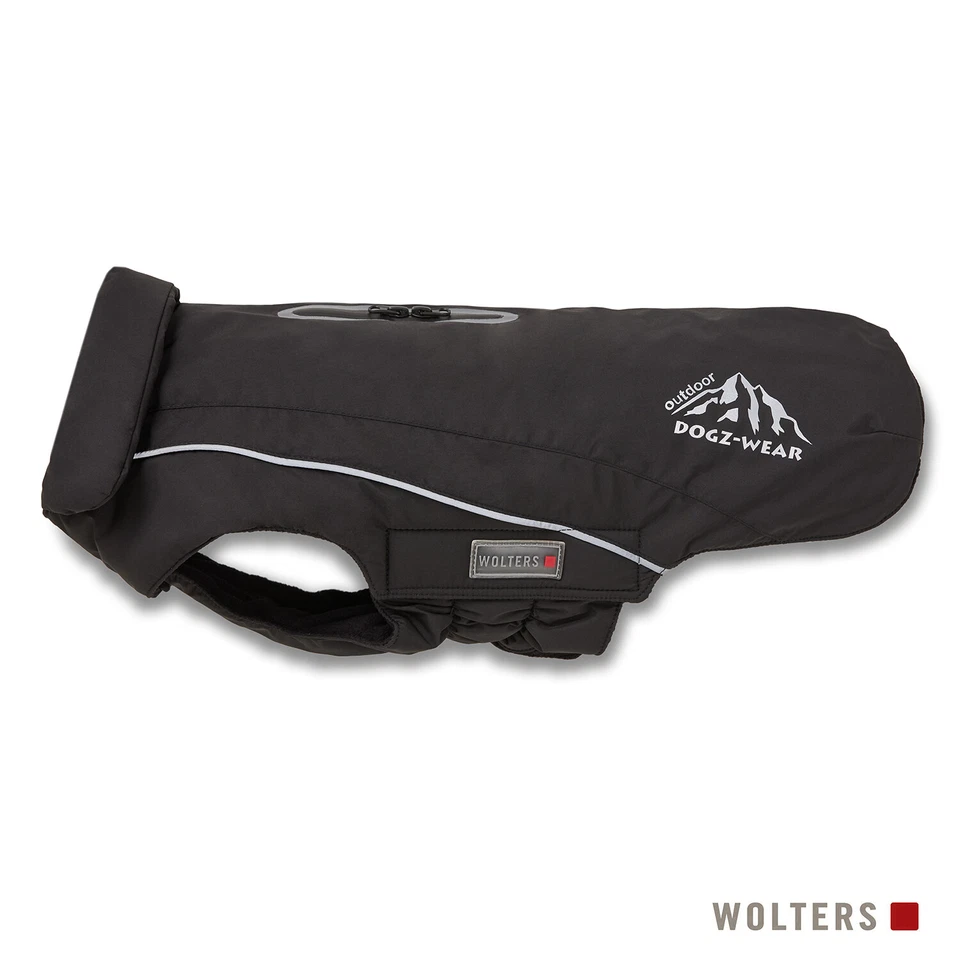 Wolters Hunde Outdoor Skijacke Dogz Wear Schwarz Blau 34 CM - 55464 Riverside