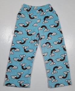 Pixie Lane Girls 5 Cozy Plush Fleece Rainbow Cloud Pajama Pants - Picture 1 of 1