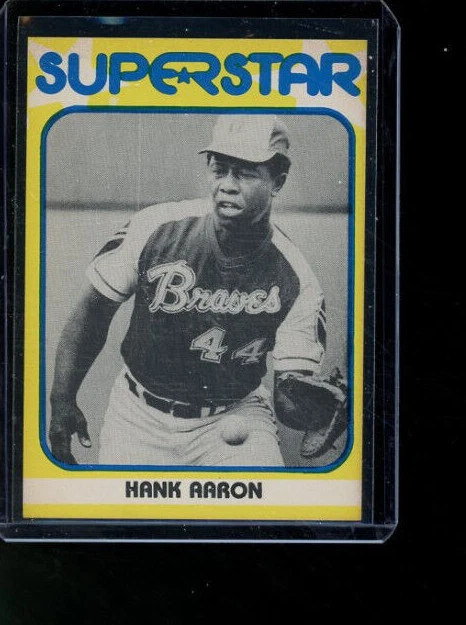 1980 TCMA Superstars Hank Aaron #34  - Image 1 of 2
