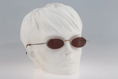 Robert Rudger 2090 263 27, Gafas de sol ovaladas vintage años 90 doradas y plateadas NOS Foto 1 de 4