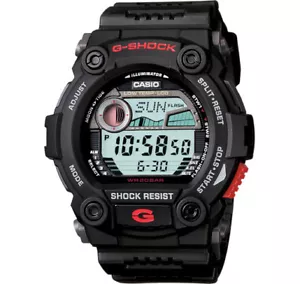 Casio G-Shock Digital Mens Black Moon Tide Graph Watch G7900-1 G-7900-1DR - Picture 1 of 7